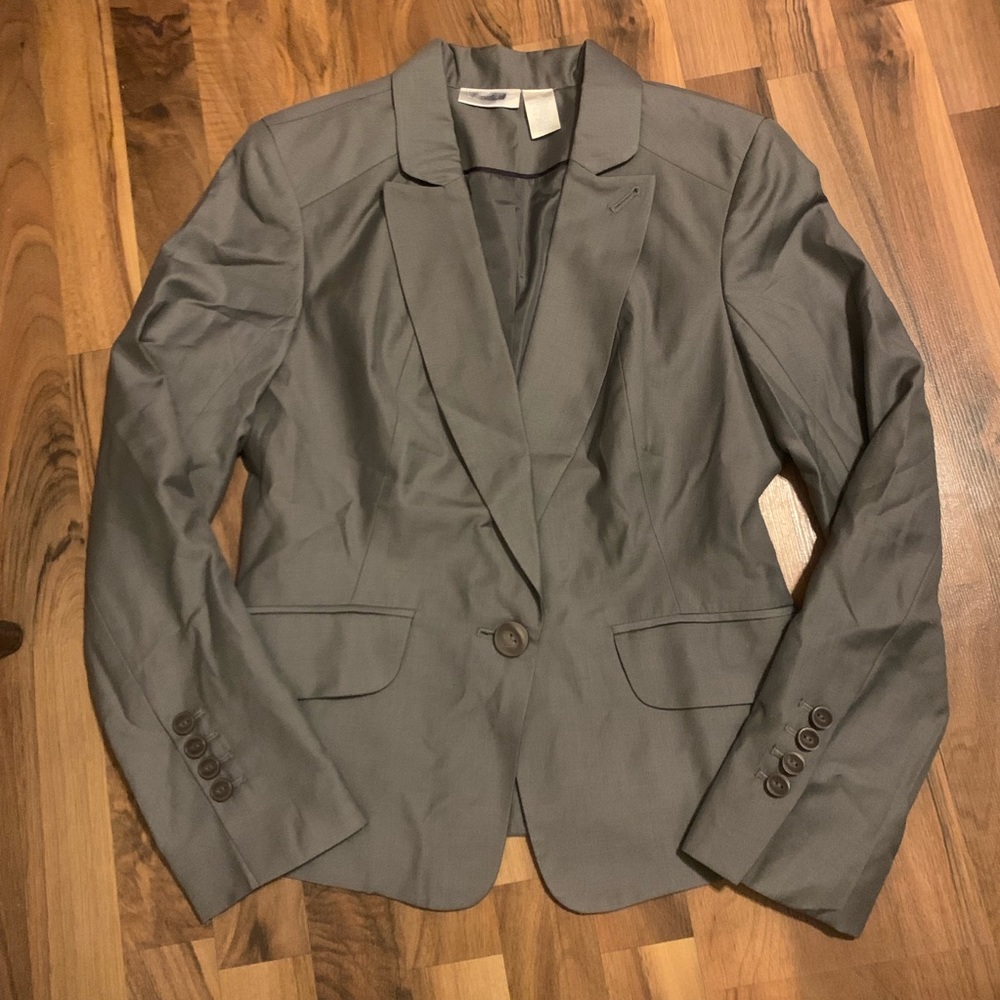 Gray Suit Jacket